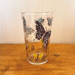 Vintage butterfly cup